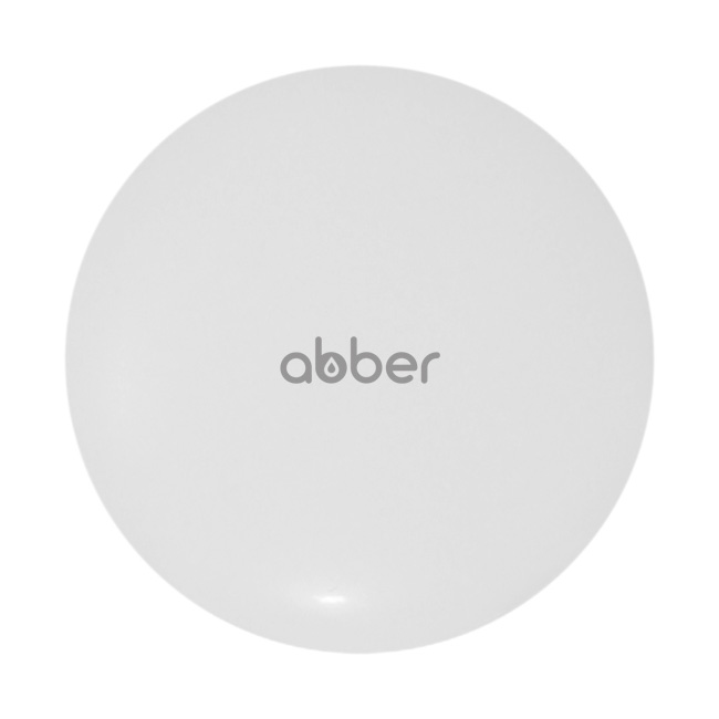 Накладка на слив для раковины ABBER AC0014MW белая матовая, керамика
