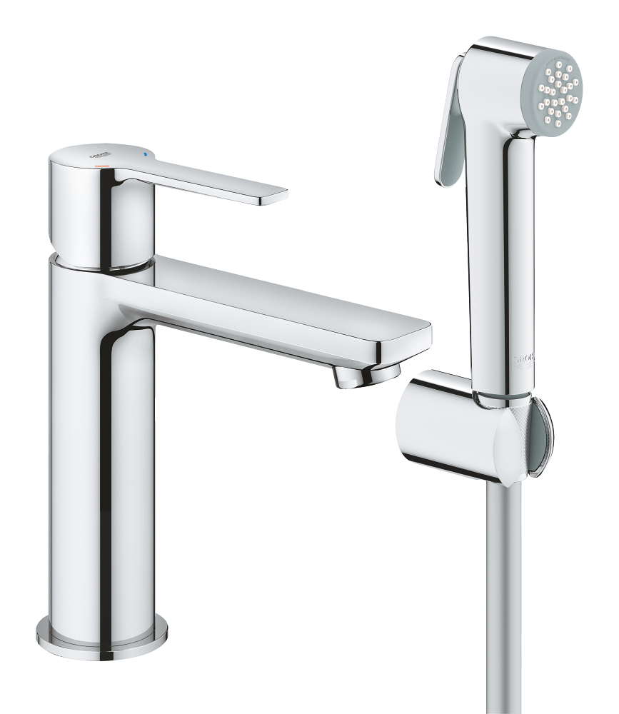 S&C DWF Round D-Shape 04 white, with soft closure, Hinges stainless — фото 1