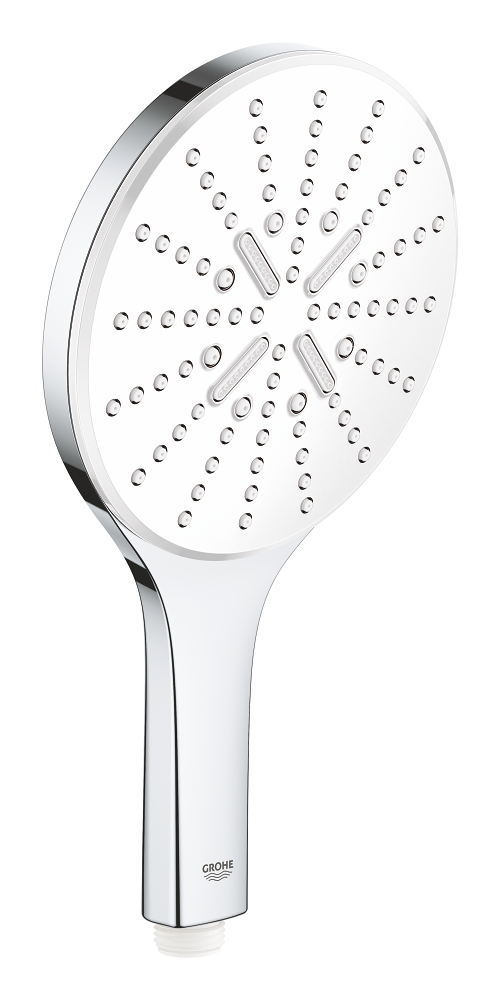 RainShower SmartActive 150 Ручной душ, круглый, 3 режима струи, 9.5 л/мин, цвет: Белая Луна — фото 1