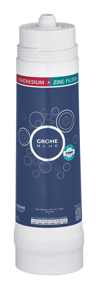 GROHE Blue Фильтр, ресурс 400 л, обогащение воды магнием и цинком — фото 1