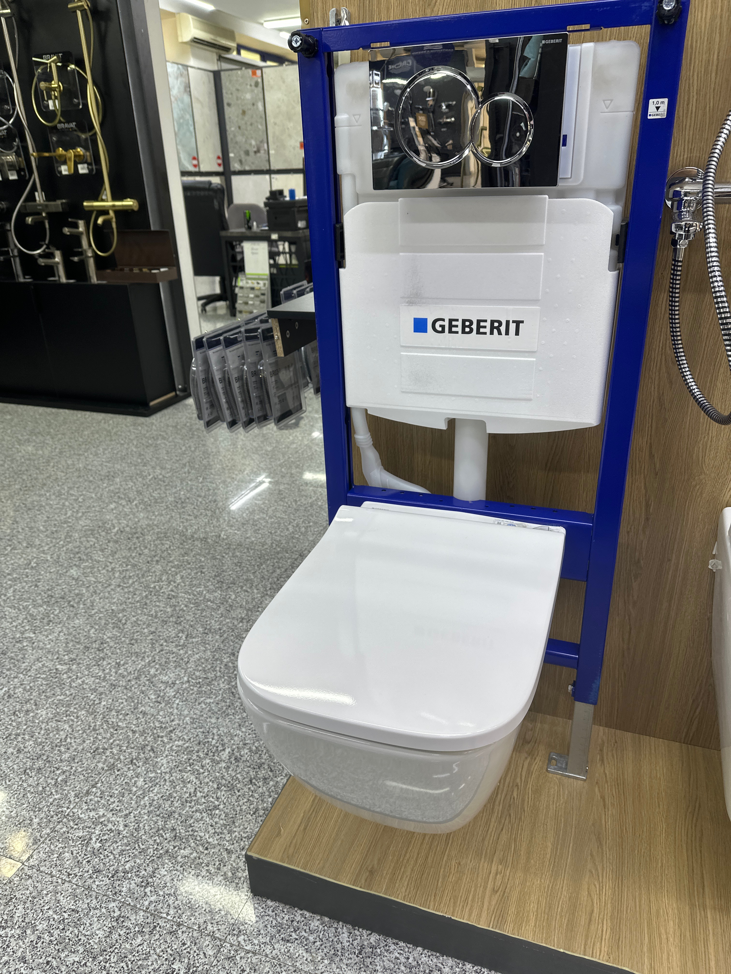 GEBERIT комплекты 500.300.21.S SET Geberit Smyle Square (500.683.01.1)