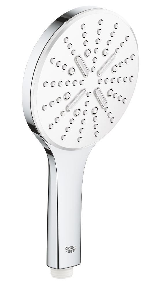 RainShower SmartActive 130 Ручной душ, круглый, 3 режима струи, цвет: Белая Луна — фото 1