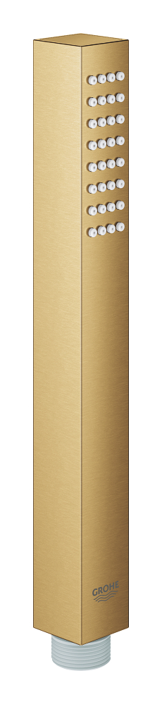 Euphoria Cube Stick Ручной душ, 1 режим струи, 9.5 л/мин, металл, цвет: холодный рассвет, матовый — фото 1