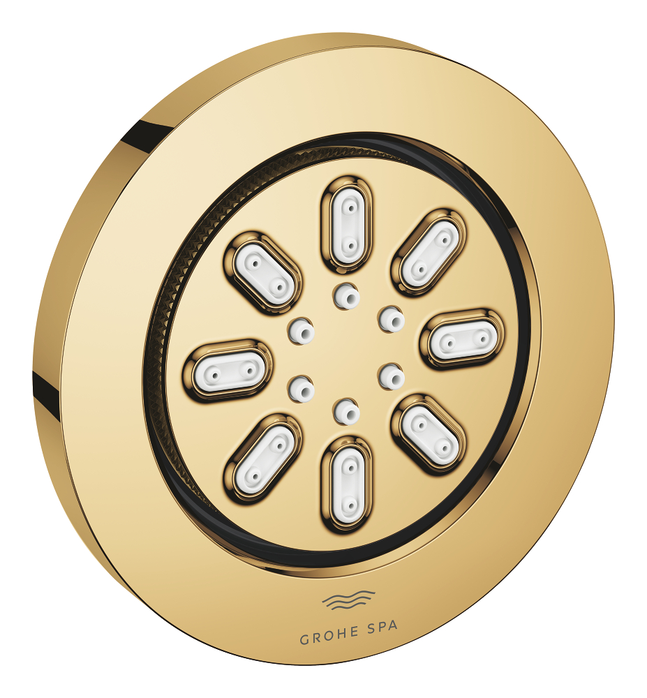 RSH SmartActive 75 Боковой душ, круглый, 2 режима струи, EcoJoy 3.3 л/мин, цвет: холодный рассвет, глянец — фото 1