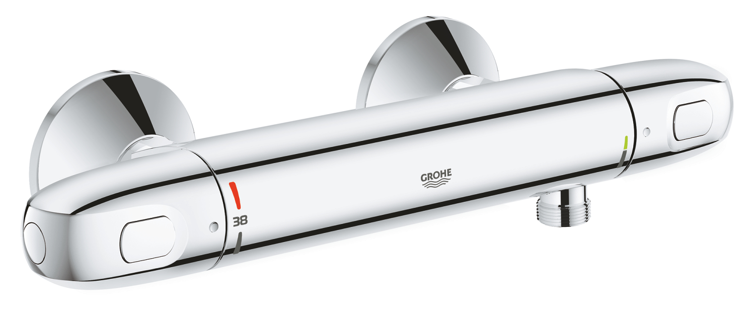 Grohtherm 1000 Pro Термостат для душа 1/2", настенный монтаж — фото 1