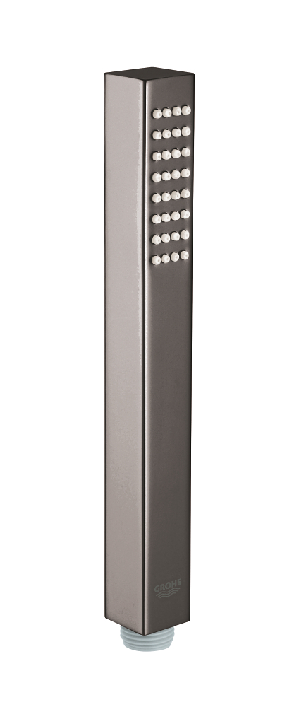 Euphoria Cube Stick Ручной душ, 1 режим струи, 9.5 л/мин, металл, цвет: темный графит, глянец — фото 1