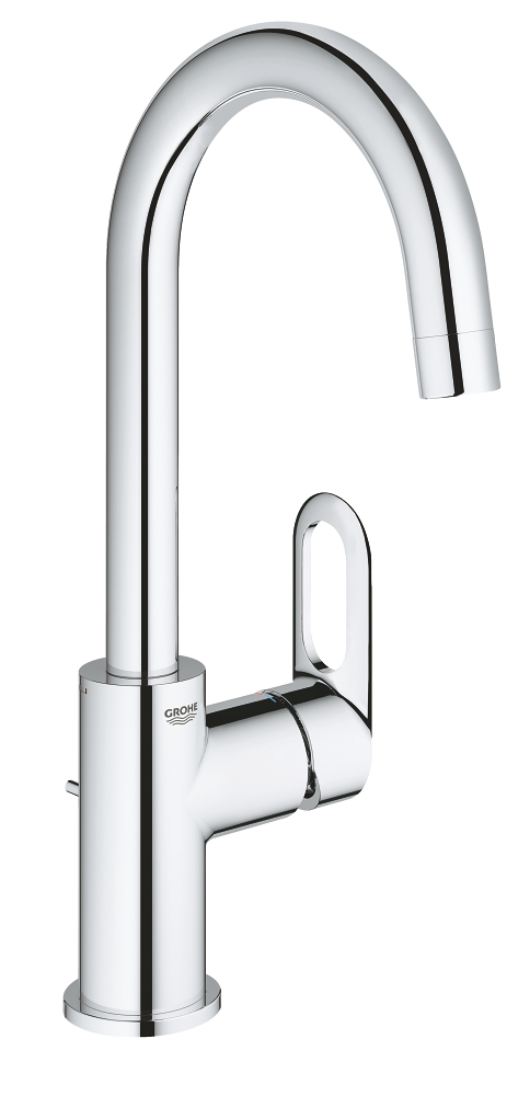 Смеситель для раковины с донным клапаном GROHE BauLoop 23763000