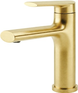 Смеситель для ванной CAIZER E03.01 Matt Gold — фото 1