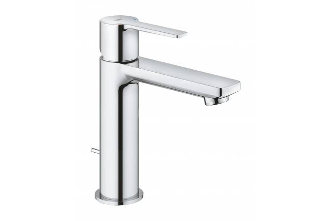 32114001 *Смеситель для раковины GROHE Lineare New с донным клапаном, хром
