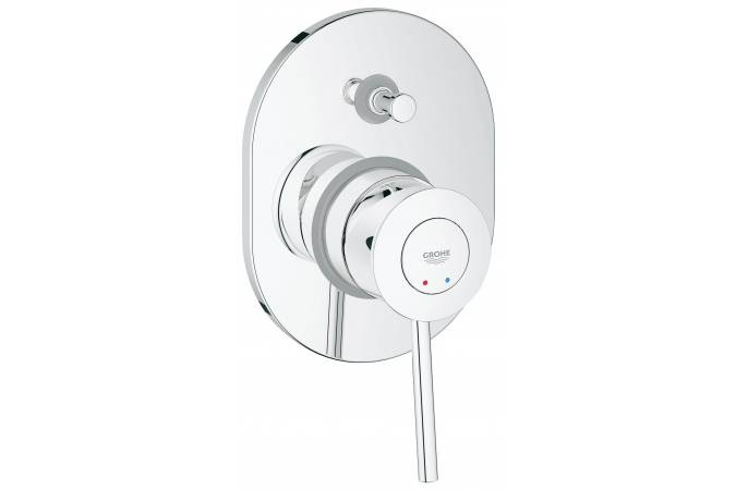 29047000 *Смеситель для ванны скрытого монтажа GROHE BauClassic, готовый комплект, хром