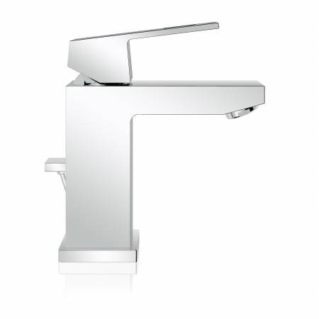 2312700E *Смеситель для раковины GROHE Eurocube с донным клапаном,S-size, хром