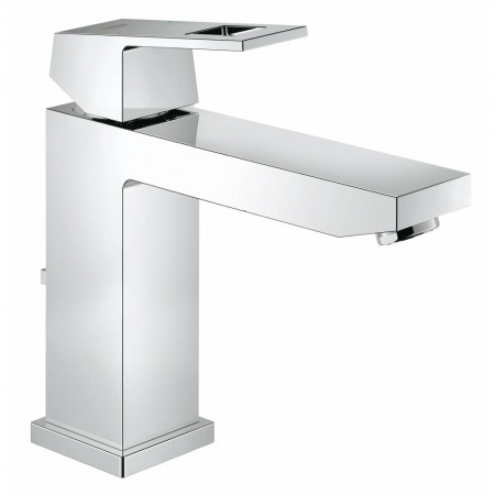 23445000 *Смеситель для раковины GROHE Eurocube с донным клапаном, M-size, хром