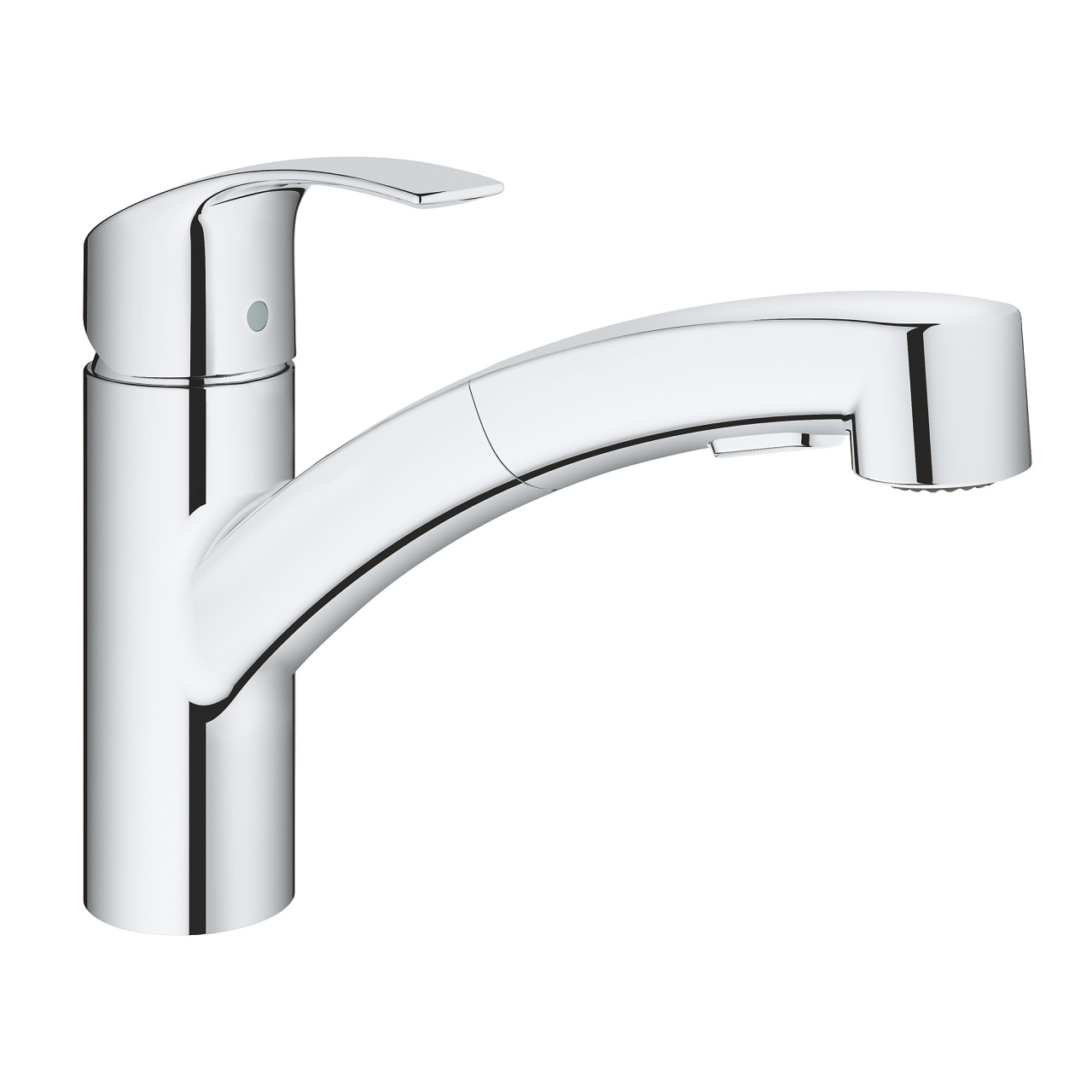 30305000 Смеситель для мойки GROHE Eurosmart с вытяжной лейкой, хром