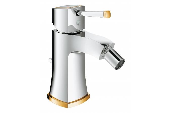 23315IG0 Смеситель для биде GROHE Grandera с донным клапаном, хром/золото