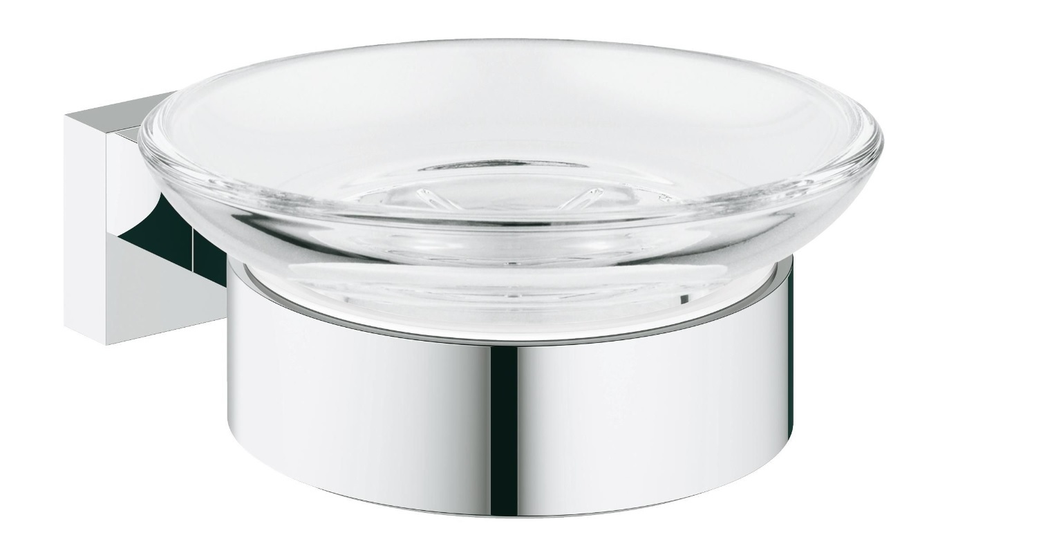 40754001 Мыльница с держатилем GROHE Essentials Cube
