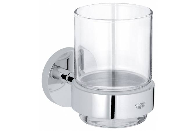 40447001 *Стакан с держателем GROHE Essentials, хром