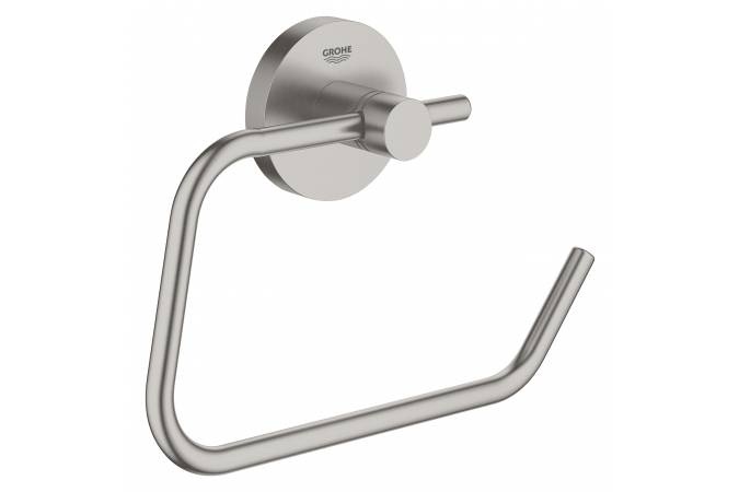 40689DC1 *Держатель бумаги GROHE Essentials без крышки, суперсталь