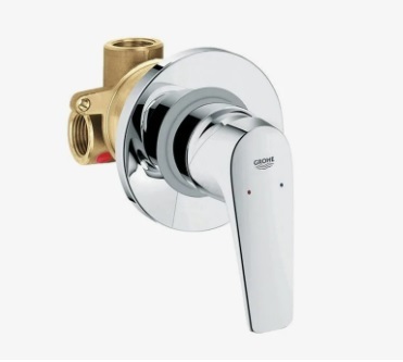 29046000 *Смеситель для душа скрытого монтажа GROHE BauFlow, готовый комплект, хром