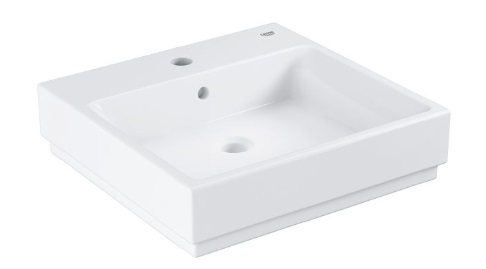 3947400H Раковина подвесная GROHE Cube Ceramic 50 см, альпин-белый