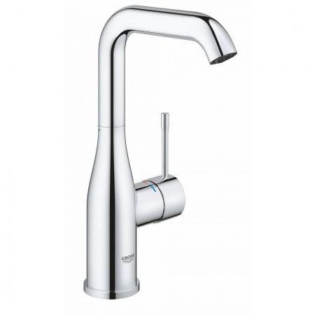 23799001 *Смеситель для раковины GROHE Essence New с нажимным донным клапаном, L-size, хром