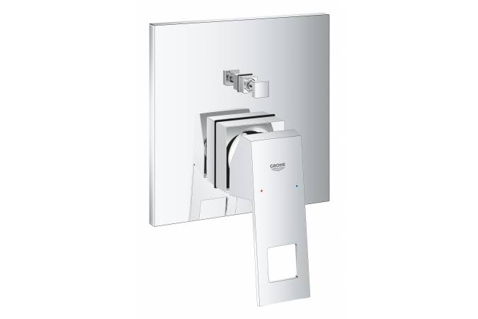 24062000 Внешняя часть смесителя для ванны GROHE Eurocube на 2 выхода, хром
