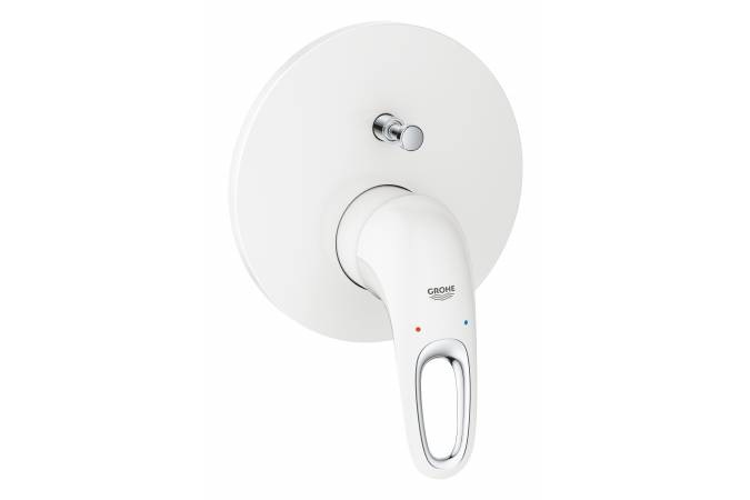 24049LS3 *Внешняя панель смесителя для ванны GROHE Eurostyle 2015 Solid, белая луна