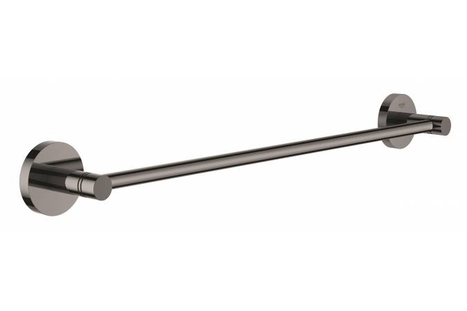 40688A01 Держатель для банного полотенца GROHE Essentials, тёмный графит глянец