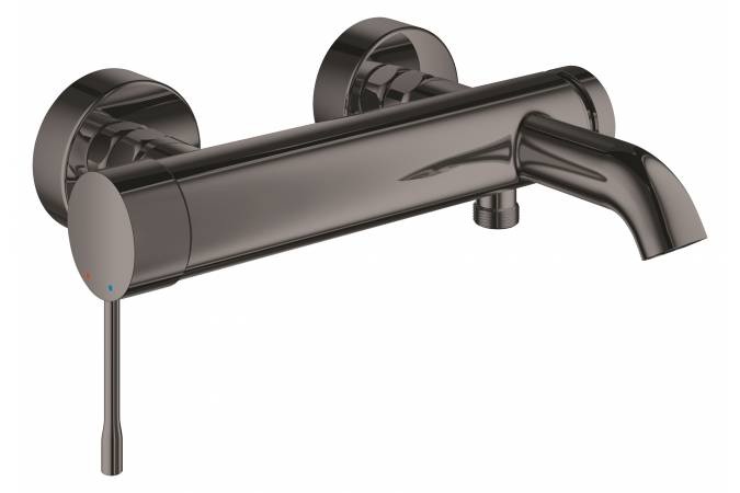 33624A01 Смеситель для ванны GROHE Essence New, темный графит глянец