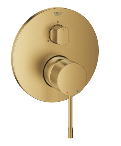 24092GN1 *Внешняя панель смесителя GROHE Essence, на 3 положения, холодный рассвет матовый