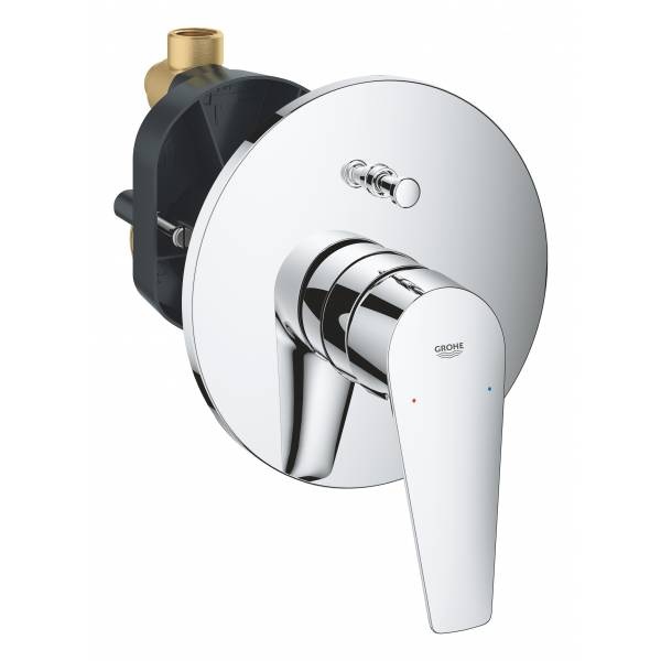 29079001 *Смеситель для ванны скрытого монтажа GROHE Bauedge, готовый комплект, хром