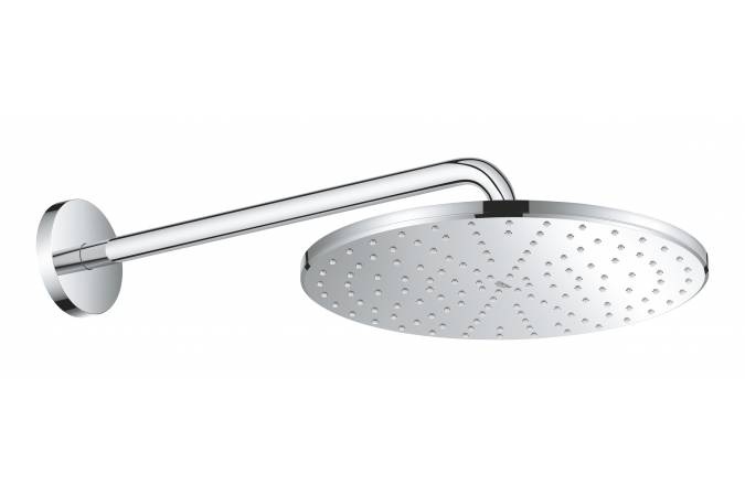 26557000 *Верхний душ GROHE Rainshower 310 Mono с душевым кронштейном, хром