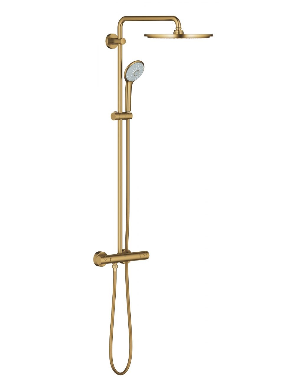26075GN0 *Душевая система GROHE Euphoria System 310 с термостатом, холодный рассвет матовый