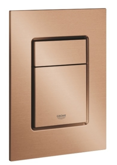 37535DL0 *Панель смыва для унитаза GROHE Skate Cosmopolitan, размер S, теплый закат матовый