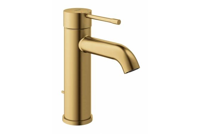 23589GN1 *Смеситель для раковины GROHE Essence+ с донным клапаном, S-size, холодный рассвет матовый