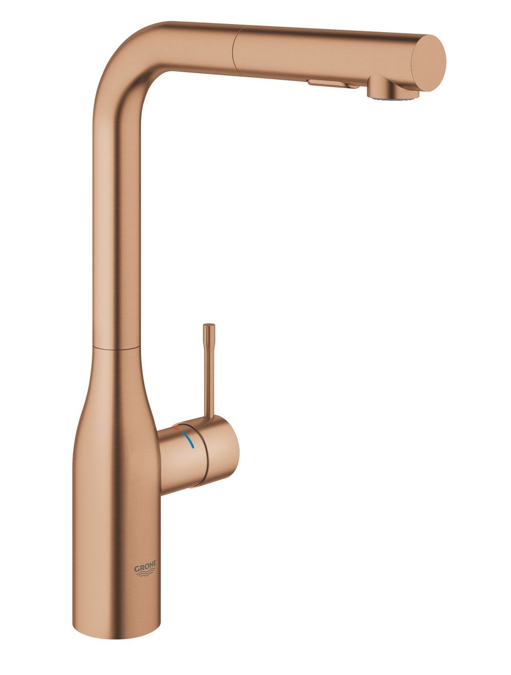 30270DL0 *Смеситель для мойки GROHE Essence New, L-излив, тёплый закат матовый