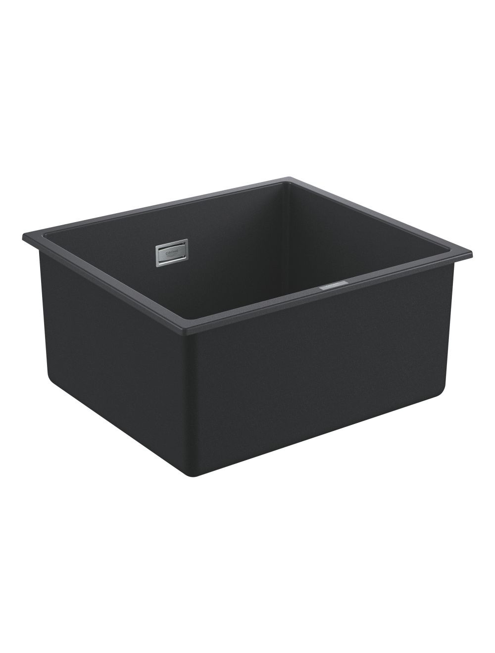 31653AP0 Мойка GROHE K700U с одной чашей, 457 x 406 мм, черный гранит