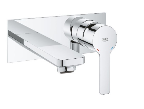 19409001 *Внешняя часть смесителя для раковины GROHE Lineare New на 2 отверстия, хром