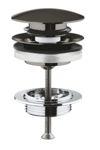 65807AL0 *Донный клапан для раковины GROHE, темный графит матовый