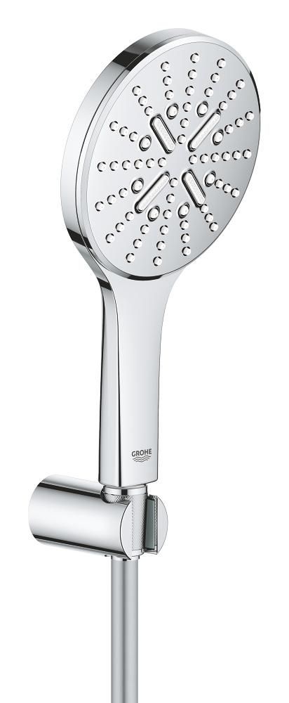26581000 *Набор для душа GROHE Rainshower SmartActive 130, 3 вида струи, хром