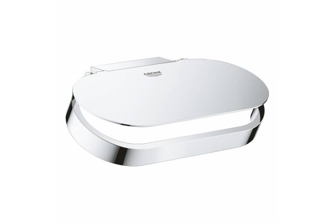 41069000 Держатель для туалетной бумаги GROHE Selection, с крышкой, хром