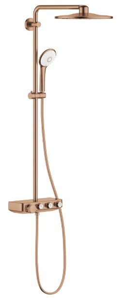 26507DL0 *Душевая система GROHE Euphoria SmartControl 310 DUO с термостатом, теплый закат матовый