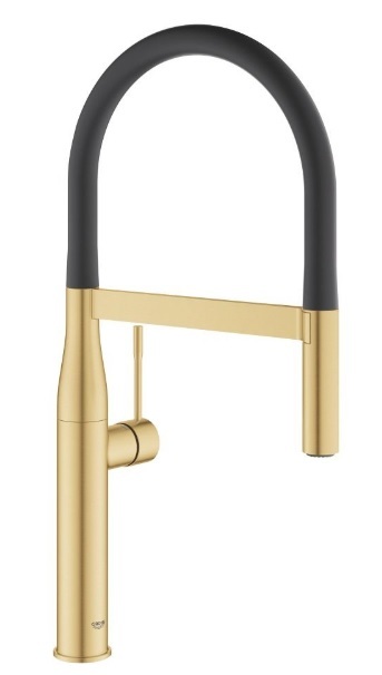 30294GN0 *Смеситель для мойки GROHE Essence New с профессиональной лейкой, холодный рассвет матовый