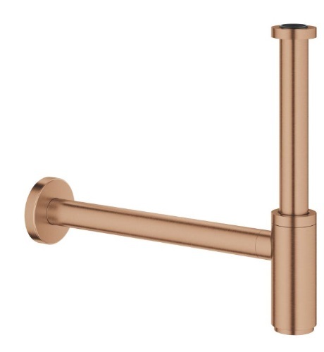 28912DL0 *Сифон для раковины GROHE 1 1/4 дюйма из латуни, теплый закат матовый