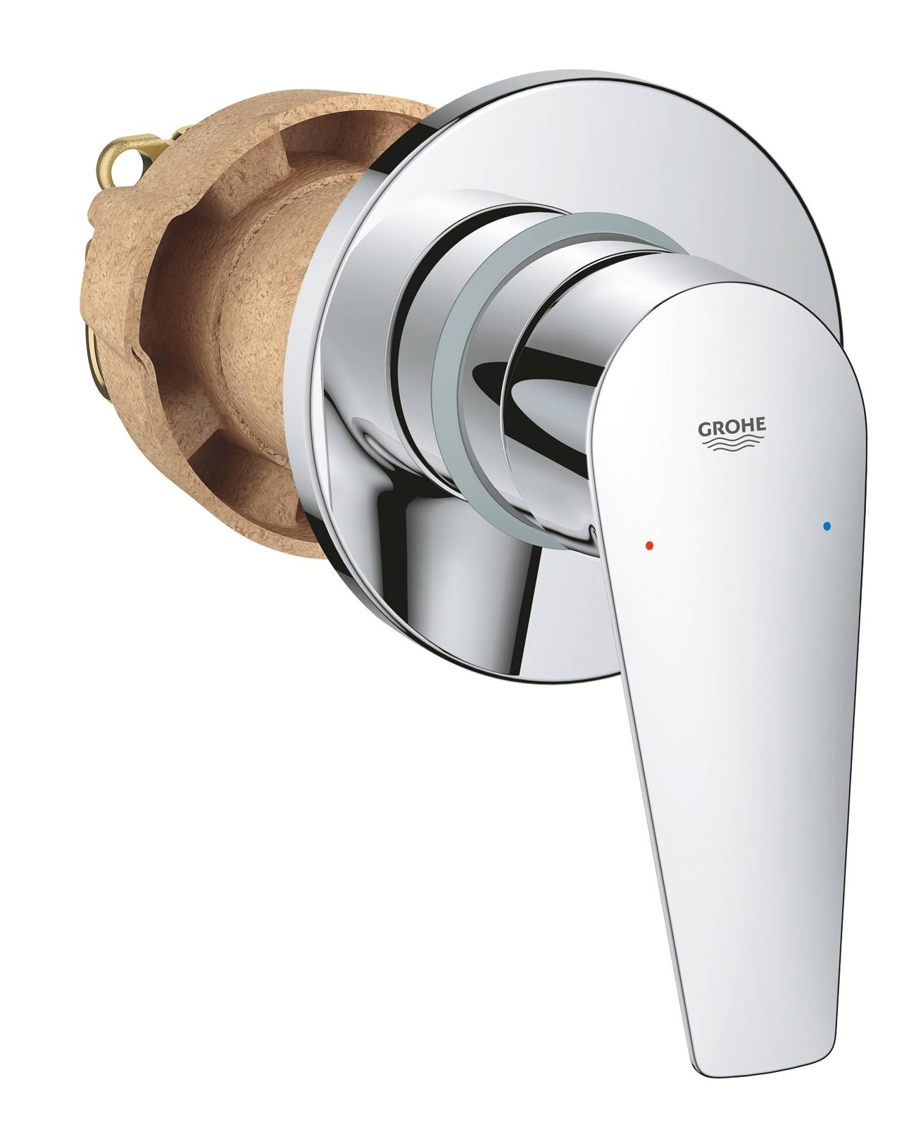29040001 *Смеситель для душа скрытого монтажа GROHE BauEdge, готовый комплект, хром