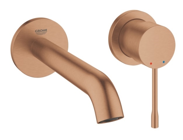 29192DL1 *Внешняя часть смесителя для раковины GROHE Essence,на 2 отверстия, теплый закат матовый