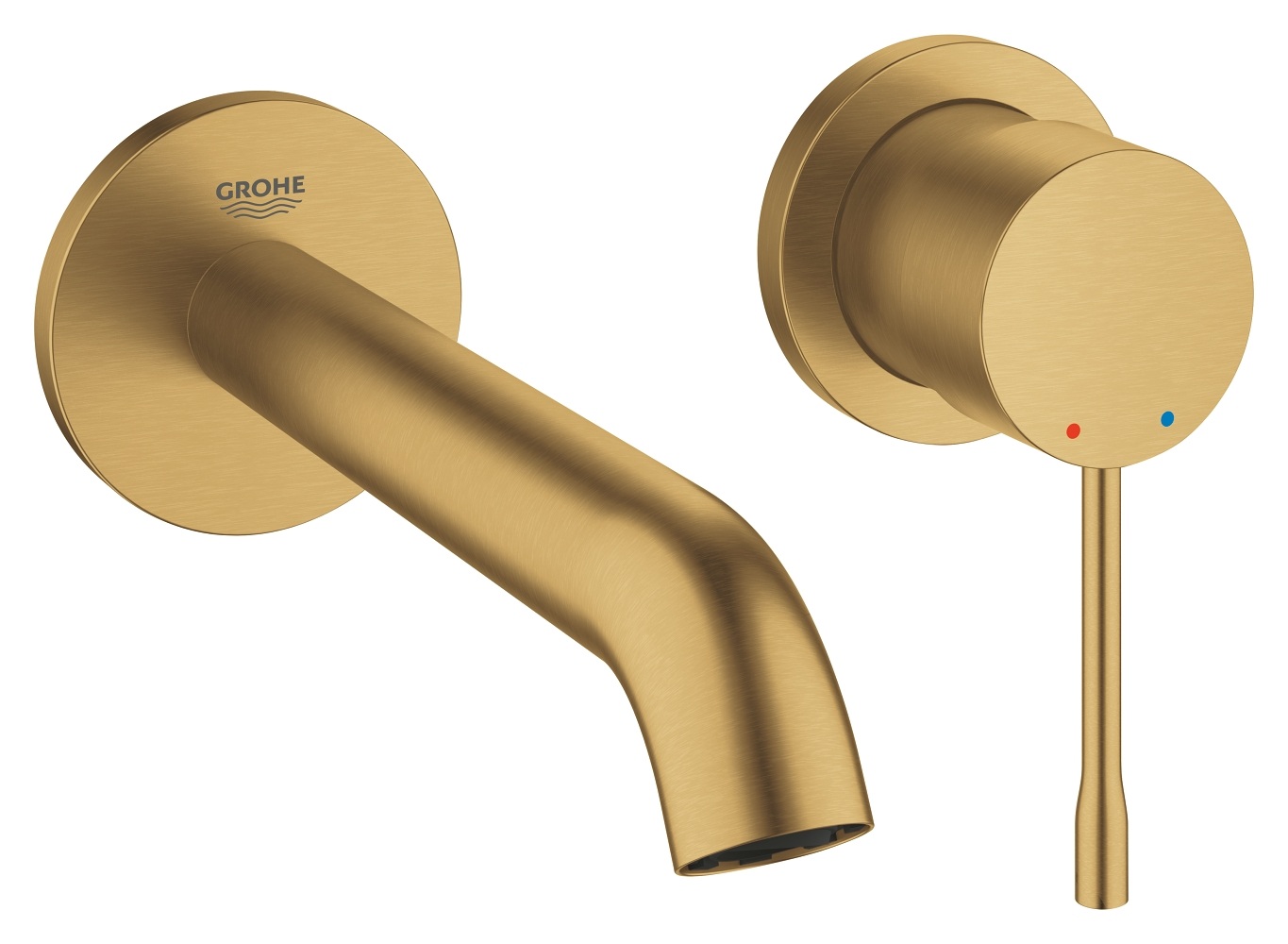 29192GN1 *Внешняя часть смесителя для раковины GROHE Essence,на 2 отверстия,холодный рассвет матовый