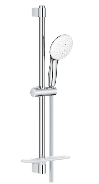 27927003 *Набор для душа GROHE Tempesta 110, 3 режима струи, 13,5 л/мин, штанга 600 мм, хром