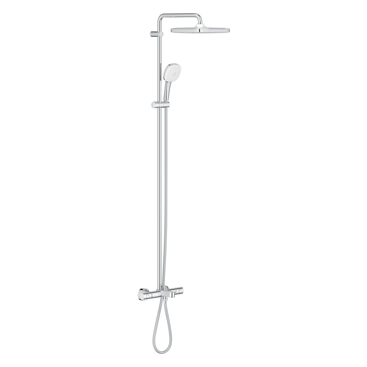 26691001 *Душевая система GROHE Tempesta System 250 CUBE с термостатом для ванны, хром
