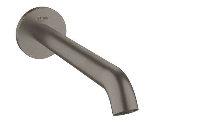 13449AL1 *Излив для ванны GROHE Essence, темный графит матовый