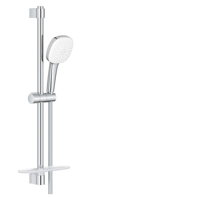 27928003 *Набор для душа GROHE Tempesta Cube 110, 2 режима струи, 13,5 л/мин, штанга 600 мм, хром